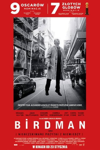 Birdman czyli (nieoczekiwane pożytki z niewiedzy) (2014) na Filman - Dostępność online